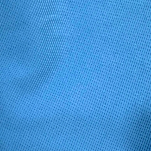 WILO NWT Ribbed Cobalt Blue Stretchy Leggings Size Medium - Picture 7 of 8